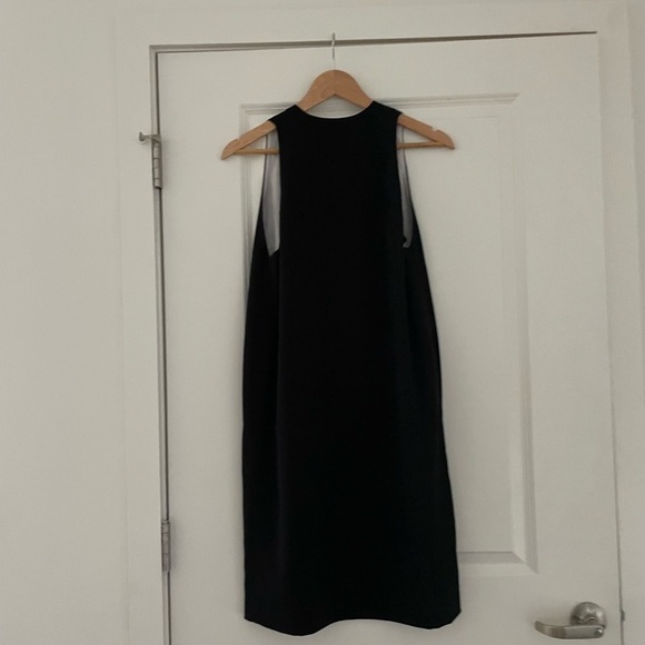 Brochu Walker Aude Silk Lined Shift Dress Pockets - Picture 3 of 7